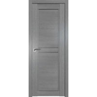 Межкомнатная дверь ProfilDoors 2.75XN L 60x200 (грувд серый, стекло графит)