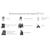 Универсальная коляска Inglesina Aptica XT (3 в 1, magnet grey)