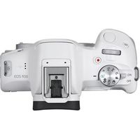 Беззеркальный фотоаппарат Canon EOS R50 RF-S 18-45mm F4.5-6.3 IS STM (белый)