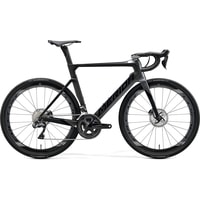 Велосипед Merida Reacto Disc 8000-E XS 2020 (глянцевый антрацит/шелковый черный)