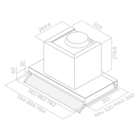 Кухонная вытяжка Elica BOX IN PLUS IXGL/A/60