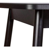 Кухонный стол AksHome Винер G 63691 (черный/черный)