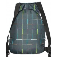 Городской рюкзак Rise М-132д (серый/голубой)
