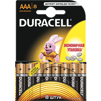 Батарейка DURACELL AAA 8 шт.