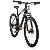 Велосипед Forward Apache 27.5 3.0 disc р.17 2021 (черный/желтый)