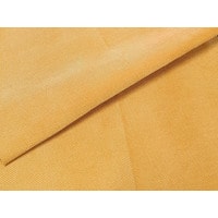 Диван Лига диванов Денвер 105868 (микровельвет, желтый/коричневый)