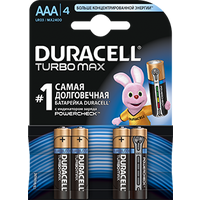 Батарейка DURACELL AAA Turbomax 4 шт.