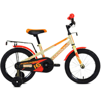 Детский велосипед Forward Meteor 16 2022 (серый/оранжевый)