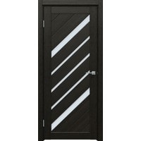 Межкомнатная дверь Triadoors Luxury 573 ПО 55x190 (темный орех/satinato)