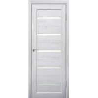 Межкомнатная дверь Юркас Вега ЧО 5 90x200 (белый, стекло мателюкс матовое) в Бресте