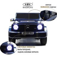 Электромобиль RiverToys Mercedes-AMG G63 G111GG (синий глянец)