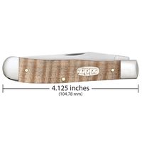 Складной нож Zippo Natural Curly Maple Wood Trapper + Zippo 207