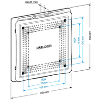 Кронштейн Holder LCD-F1801М-B
