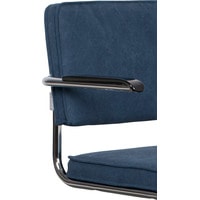 Интерьерное кресло Zuiver Ridge Vintage (черный/хром) в Мозыре