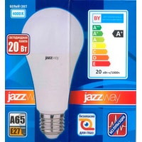 Светодиодная лампочка JAZZway PLED-LX A65 E27 20 Вт 4000 К