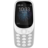 Кнопочный телефон Nokia 3310 Dual SIM (серый)