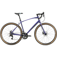 Велосипед Stark Gravel 700.1 D р.22 2023 (фиолетовый/черный)