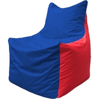 Кресло-мешок Flagman Фокс Ф2.1-122 (синий/красный)