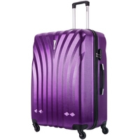 Чемодан-спиннер L'Case Phuket 60 см с расширением (фиолетовый)
