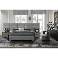 Кровать Halmar Levanter 160 (серый)
