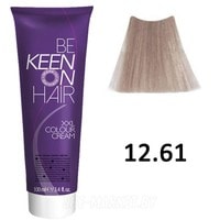 Крем-краска для волос Keen Colour Cream 12.61 (платиновый фиолетово-пепельный блондин)