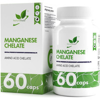 Витамины, минералы NaturalSupp Марганец хелат (Manganese chelate), 60 капсул