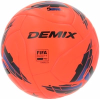 Футбольный мяч Demix FCR1VTKTT8 (5 размер, оранжевый)