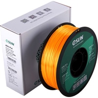 Пластик eSUN eSilk PLA 1.75 мм 1000 г (темно-желтый)