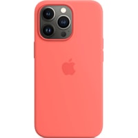 Чехол для телефона Apple MagSafe Silicone Case для iPhone 13 Pro (розовый помело)