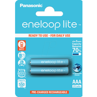 Аккумулятор Panasonic Eneloop Lite AAA 550mAh 2 шт. [BK-4LCCE/2BE]