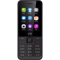 Кнопочный телефон ZTE F327s (черный)