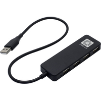 USB-хаб  5bites HB24-209BK