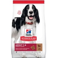 Сухой корм для собак Hill's Science Plan Canine Adult Advanced Fitness Ягненок и Рис 12 кг