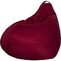 Кресло-мешок Pinokio Груша (XXL, ткань грета, бордовый, 5-9 мм)
