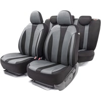 Комплект чехлов для сидений Autoprofi Performance PRF-1505 (черный/серый)