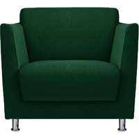 Интерьерное кресло Brioli Куно (рогожка, J8 темно-зеленый)