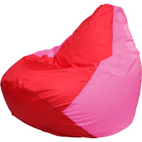 Кресло-мешок Flagman Груша Макси Г2.1-175 (розовый/красный)
