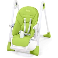 Высокий стульчик Nuovita Lembo (зеленый/белый)