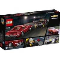 Конструктор LEGO Speed Champions 76903 Chevrolet Corvette C8.R and 1968 Chevrolet