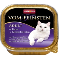 Консервированный корм для кошек Animonda Vom Feinsten Adult с курицей и морепродуктами 0.1 кг