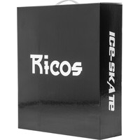 Коньки Ricos Boom PW-229 L (р. 37-40, белый/бирюзовый)