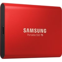 Внешний накопитель Samsung T5 1TB (красный)