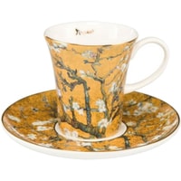 Чашка с блюдцем Goebel Porzellan Artis Orbis/Vincent van Gogh Цветущие ветки миндаля 67-011-57-1