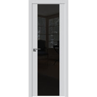 Межкомнатная дверь ProfilDoors 22U L 70x200 (аляска/lacobel черный лак)