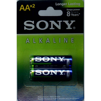 Батарейка Sony LR6 2/card