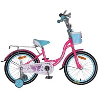 Детский велосипед Favorit Butterfly 18 2020 (розовый/бирюзовый)