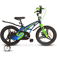 Детский велосипед Stels Galaxy Pro 16 V010 (синий/зеленый)