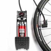 Насос ножной велосипедный Heyner PedalPower PRO + Tasche