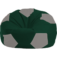 Кресло-мешок Flagman Мяч Стандарт М1.1-61 (темно-зеленый/серый)