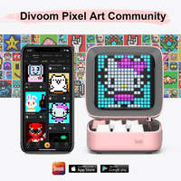 Беспроводная колонка Divoom Ditoo Pro (розовый)